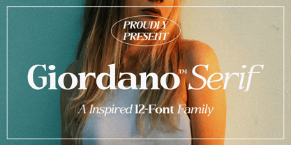 Bs Giordano Family Font Poster 1