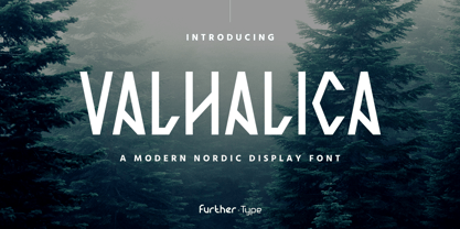 Valhalica Font Poster 1