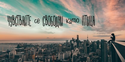 Nillottemlixs Cyrillic Font Poster 8