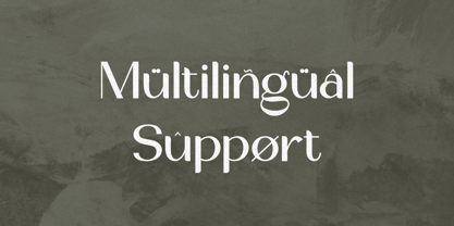 Olynthon Font Poster 6