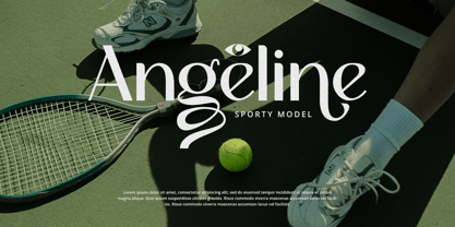 Olynthon Font Poster 2