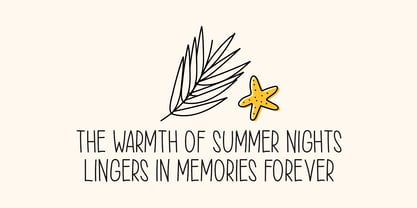 Tender Warmth Font Poster 5