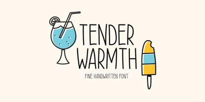 Tender Warmth Font Poster 1