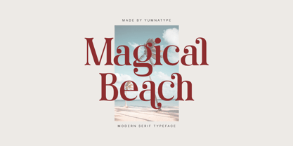 Magical Beach Font | Webfont & Desktop | MyFonts