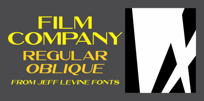 Film Company JNL Font Poster 1