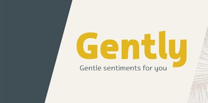 ZF Gently Font Poster 1