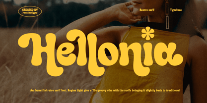 Hellonia Font Poster 1