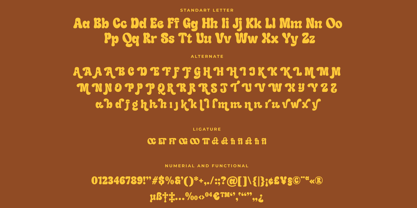 Hellonia Font Poster 13