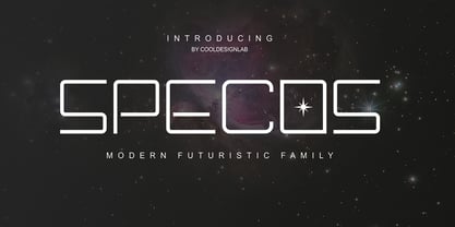 Specos Font Poster 1