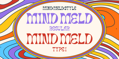 Mind Meld Font Poster 10