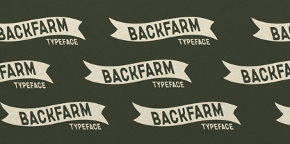 Backfarm Font Poster 3