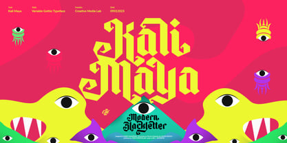 Kali Maya Font Poster 1
