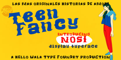 Nosi Font Poster 1