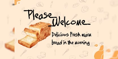 Floast Bread Font Poster 11