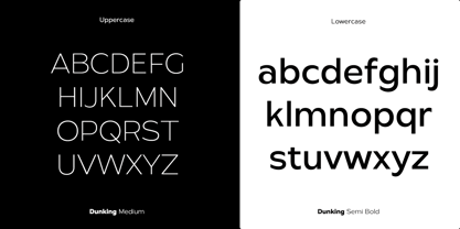 Dunking Grotesk Font Poster 15