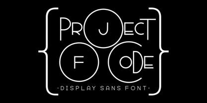 Project Of Code Font Poster 1