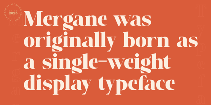 Mergane Font Poster 3