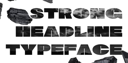 Blastic Font Poster 12