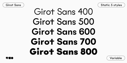 Girot Font Poster 8