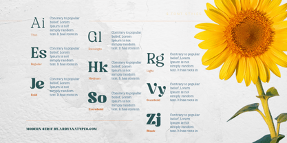 Glypster Font Poster 8