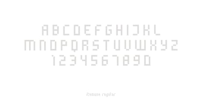 Itemone Font Poster 7