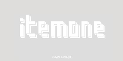 Itemone Font Poster 10