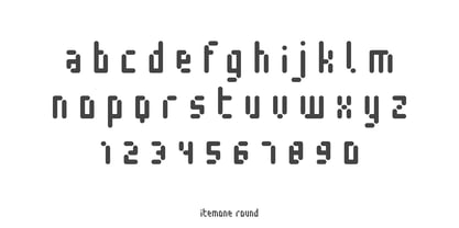 Itemone Font Poster 9