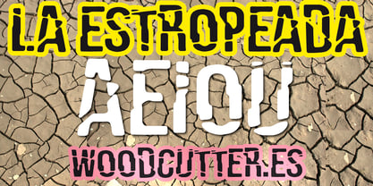 La Estropeada Font Poster 4