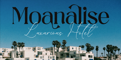 Megitran Carolinesh Script Font Poster 6