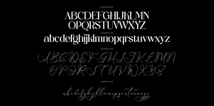 Megitran Carolinesh Script Font Poster 7