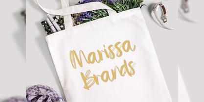 Marissa Bellas Font Poster 2