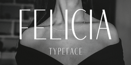 Felicia Font Poster 1