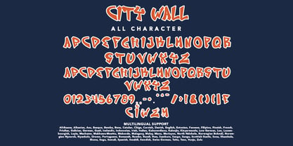 City Wall Font Poster 7