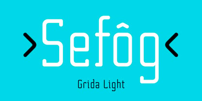 Grida Font Poster 3