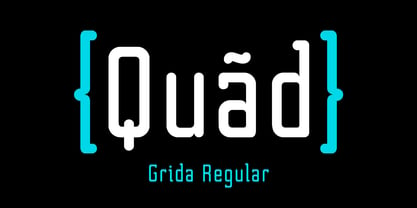 Grida Font Poster 2