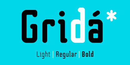 Grida Font Poster 1