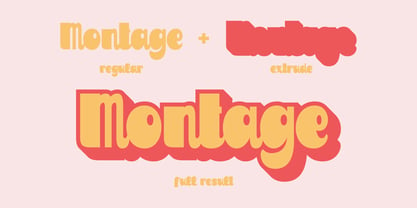 Raintage Font Poster 8