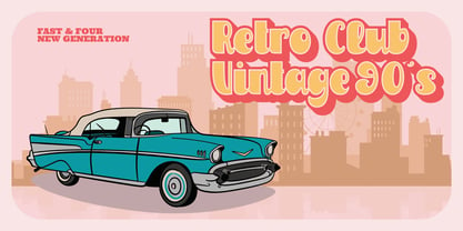 Raintage Font Poster 10