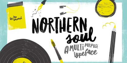 Northern Soul Font Poster 1