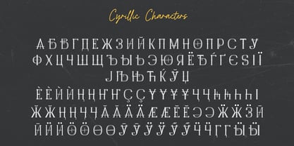 Lavire Font Poster 9
