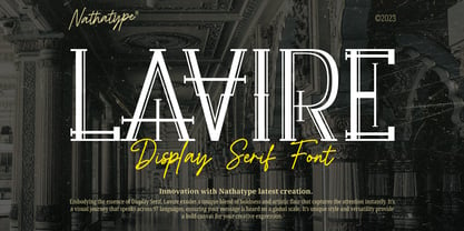 Lavire Font Poster 1