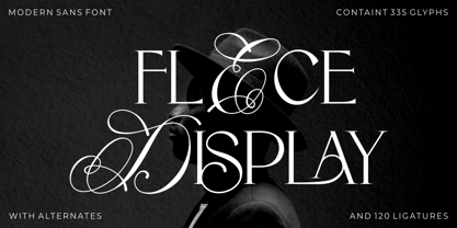 Flece Display Font Poster 1