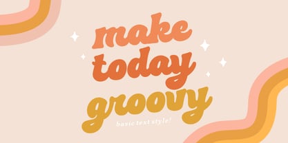 Happy Monday Font Poster 2