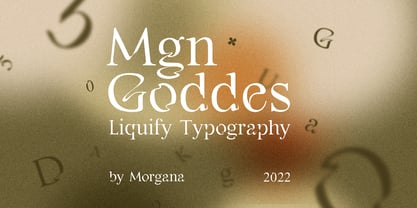 MGN Goddess Font Poster 1