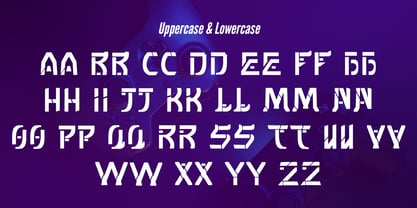 Valrepozix Font Poster 3