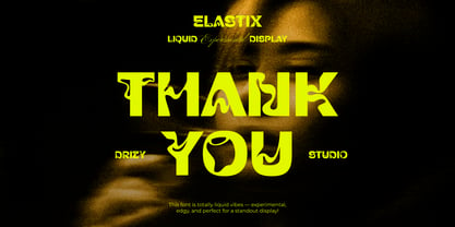 Elastix Font Poster 9