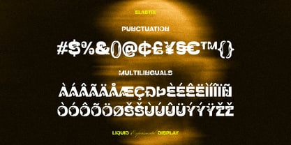 Elastix Font Poster 4