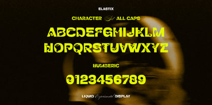 Elastix Font Poster 3