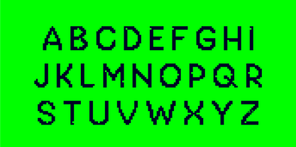 Gome Pixel Font Poster 4