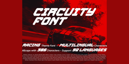 Circuity Font Poster 7